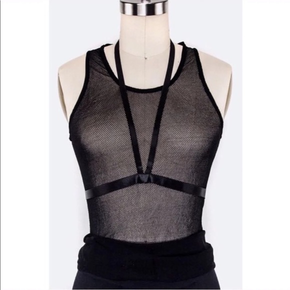 ELASTIC HARNESS BODY STRAP JEWELRY - Picture 2 of 2